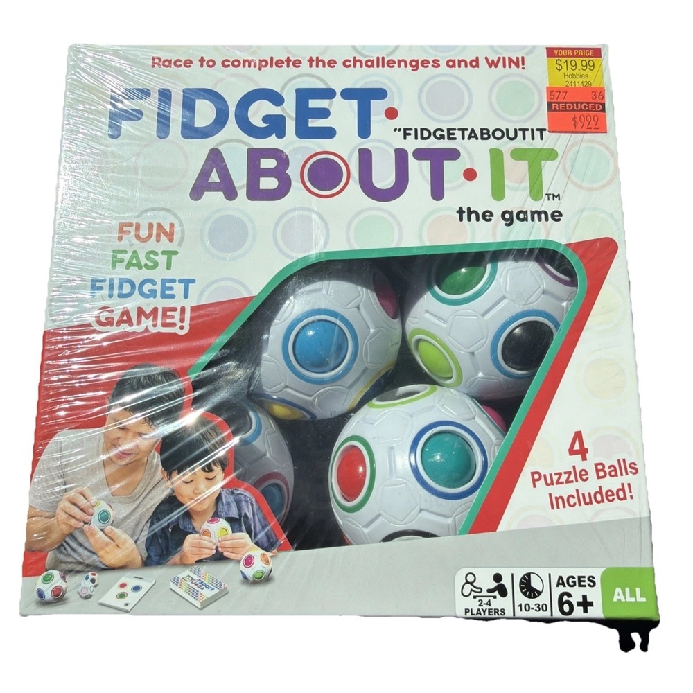 Fidget About It Game Sensory Children's Activity Fidget Game